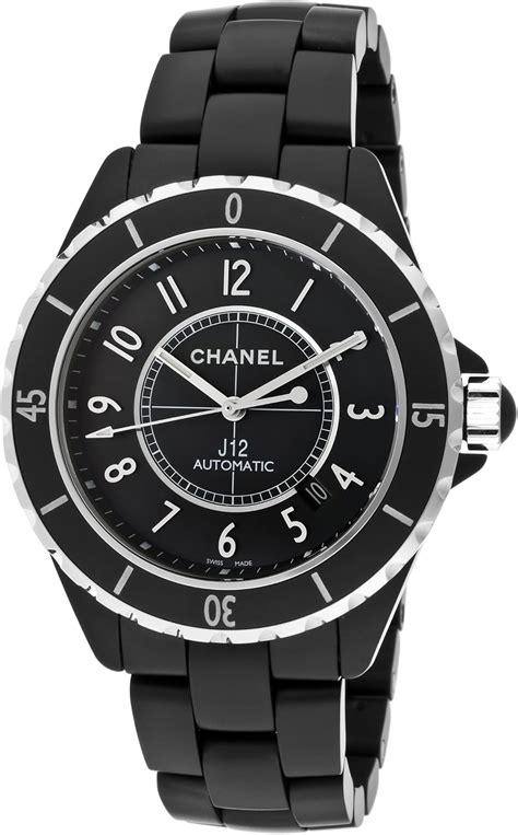 chanel ceramic black watch|chanel ceramic watches for men.